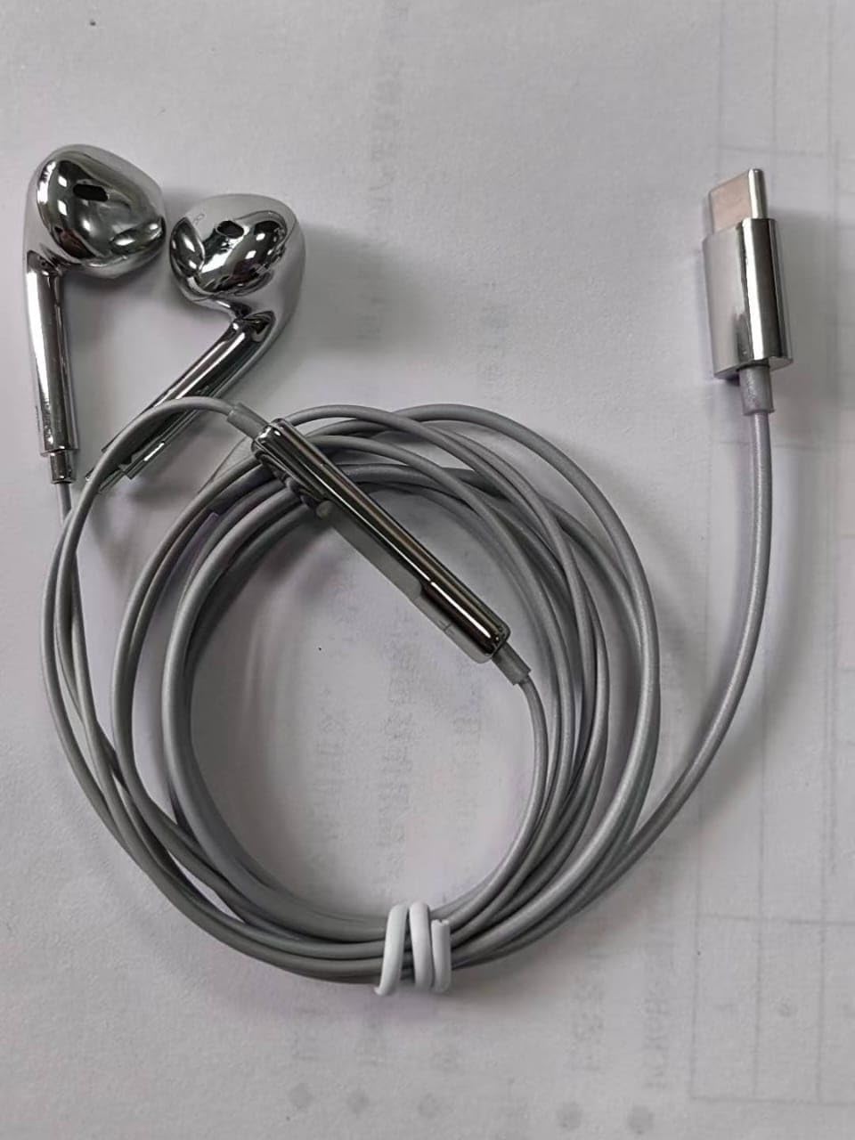 Type C Wired Earphones with 3.5mm Jack & Lightning Connector | In-Ear Earphones with HD Mic & Remote | Stereo Bass Headphones for Android, iPhone & Laptop